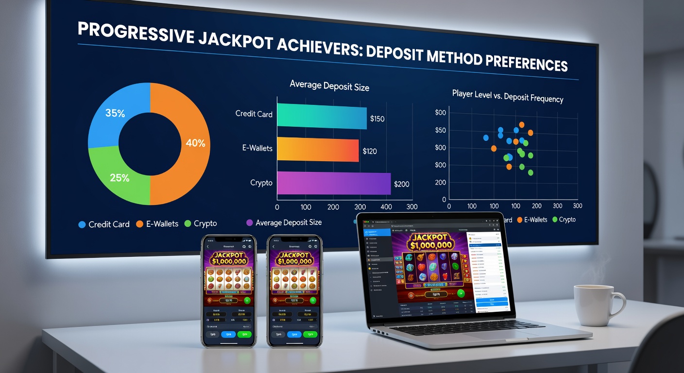 Voorkeuren voor mobiele stortingen en jackpot analyses