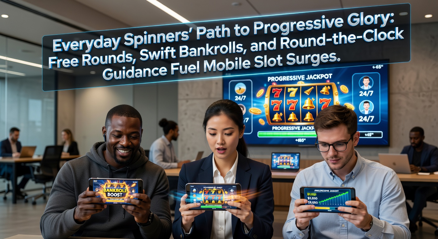 Mobiele speler viert jackpotwinst met telefoon in hand, symboliserend alledaagse triomfen in progressieve slots