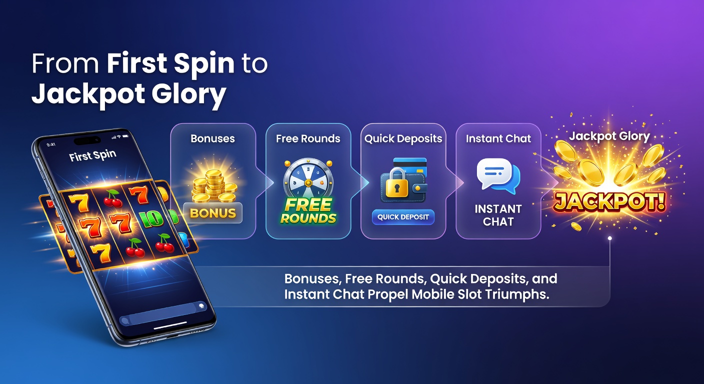 Speler viert jackpotwinst op mobiele slot met bonussen en gratis spins in actie