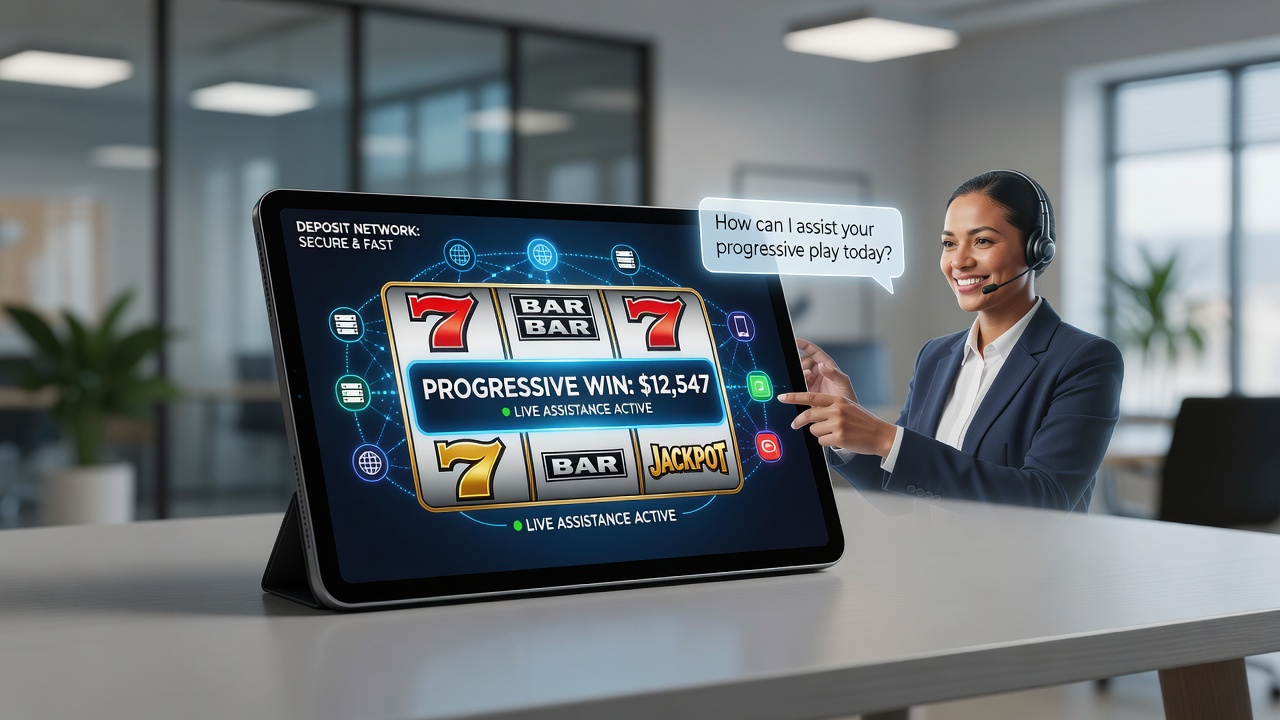 Grafiek van jackpotgroei gekoppeld aan mobiele stortingen en live assistentie