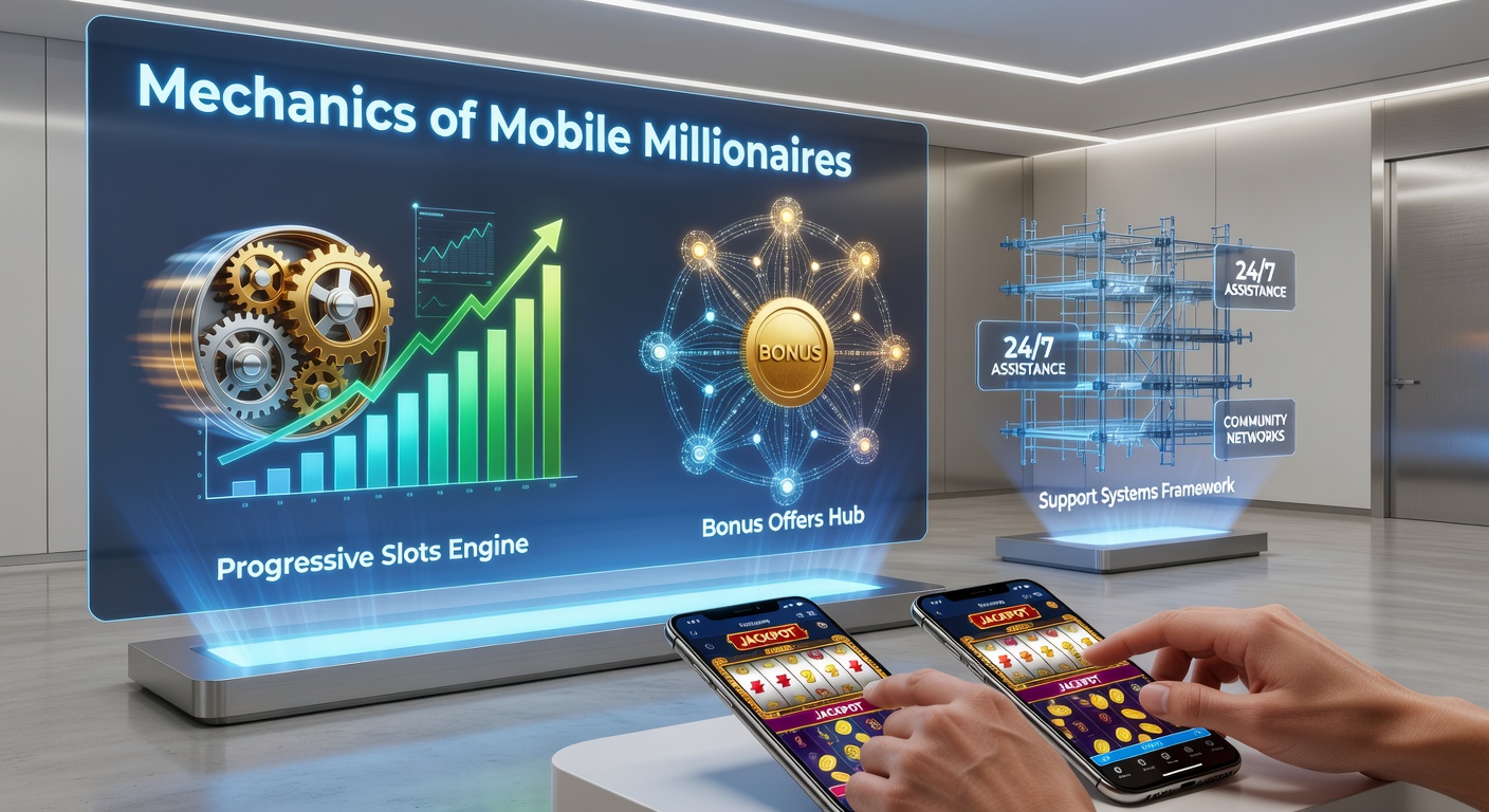 Schermafbeelding van een mobiele progressieve slot met draaiende rollen en een groeiende jackpotmeter