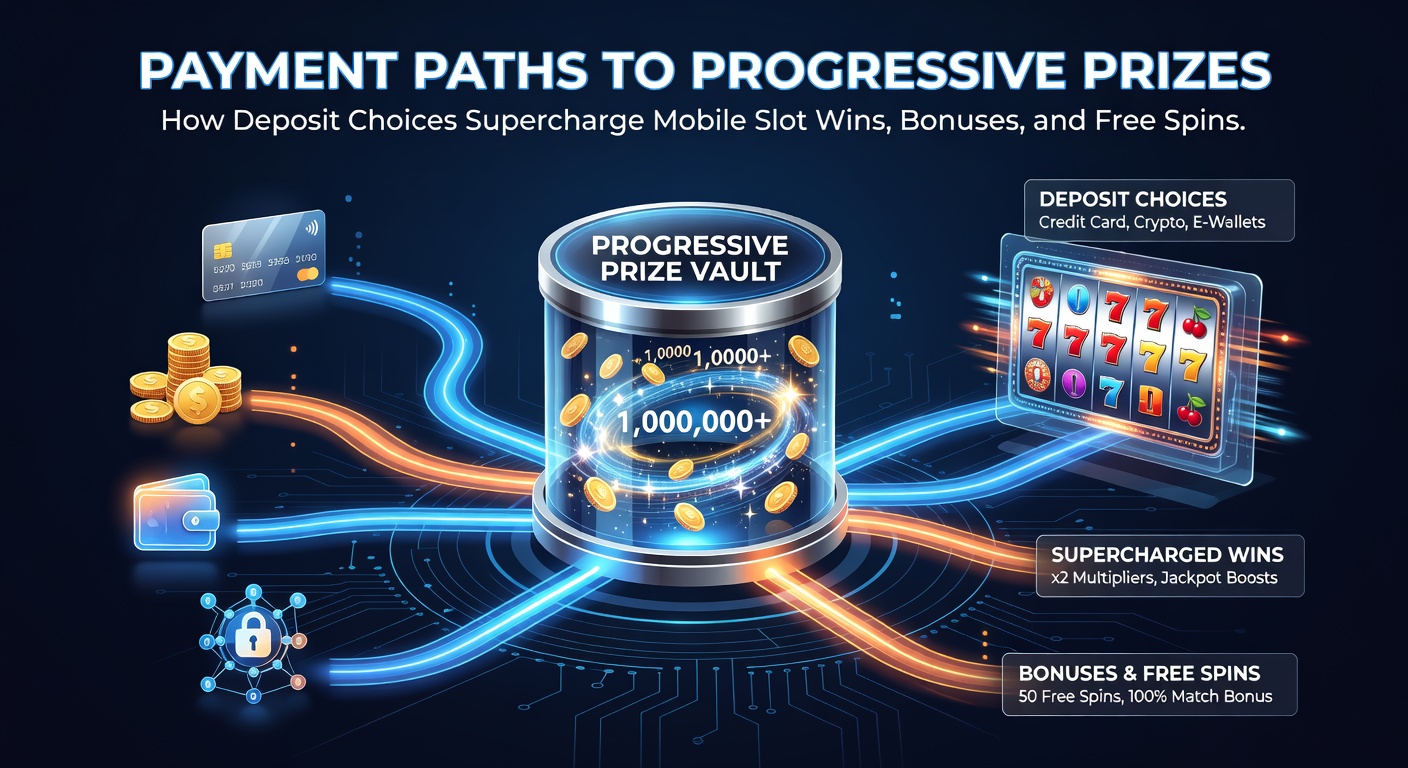 Mobiele speler tikt op stortingsknop naast draaiende slot met opbouwende jackpotmeter