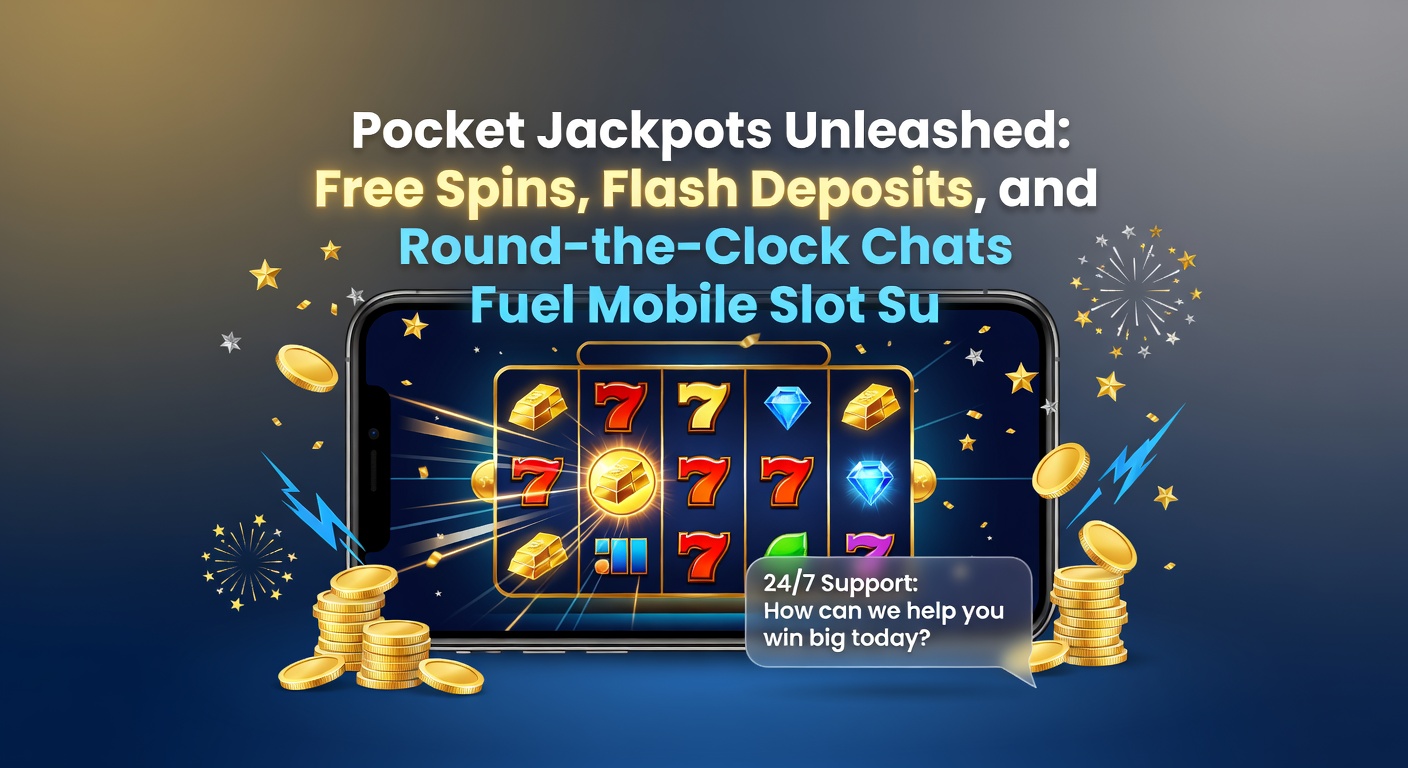 Smartphone met bliksemsnel stortingsicoon en jackpotwiel dat draait, omringd door eurotekens en chatbellen